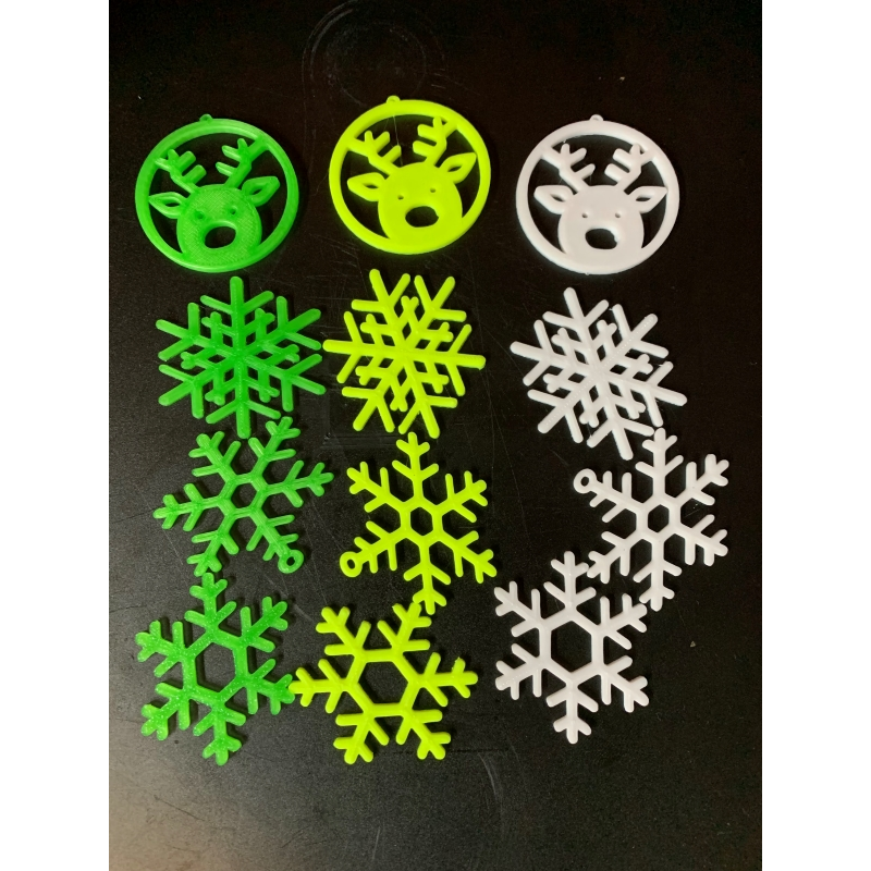 Snowflake ornaments